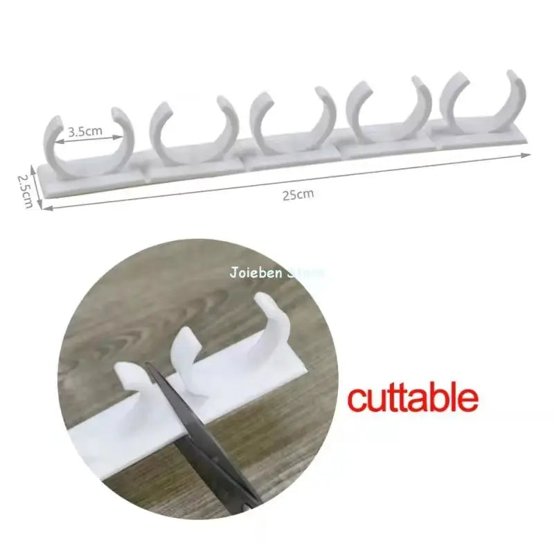2 especieros de pared de plástico gris con soporte adhesivo para tarros